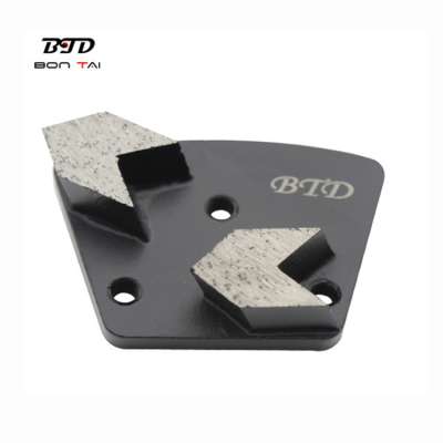 magnetic diamond grinding disc trapezoid bar for concrete