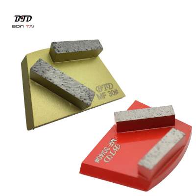 Hot sale double rectangle segments Lavina diamond grinding block with premium quality