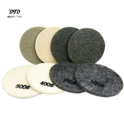 330mm diamond shiny polishing fiber resin pads for concrete or stones